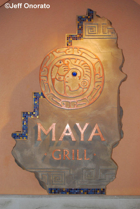 Coronado Springs Maya Grill Sign